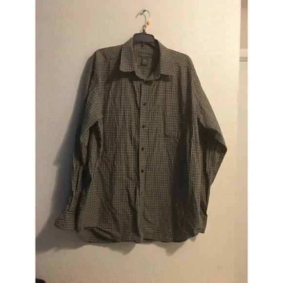 Banana Republic Men's Shirt Long Sleeve Button